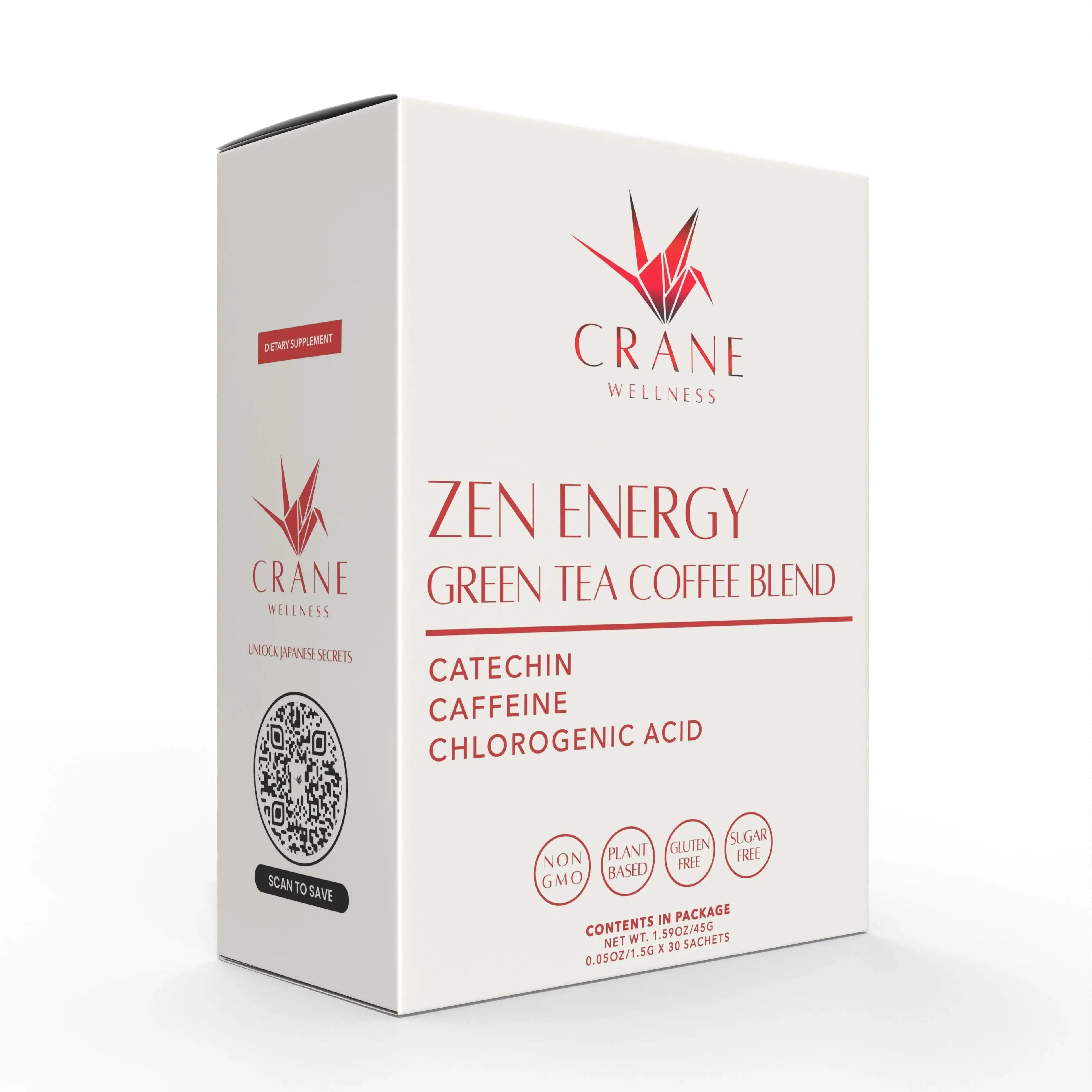 Zen Energy Green Tea & Coffee