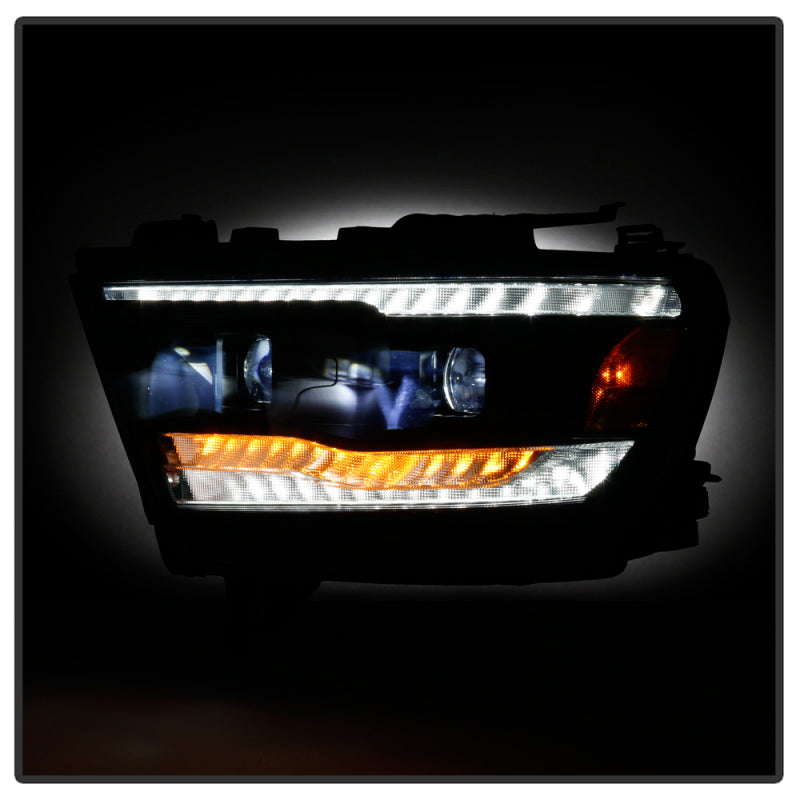 SPYDER Dodge Ram 19-20 High-power LED Module - Black (PRO-YD-DR19HALAP-SEQ-BK) 5087645