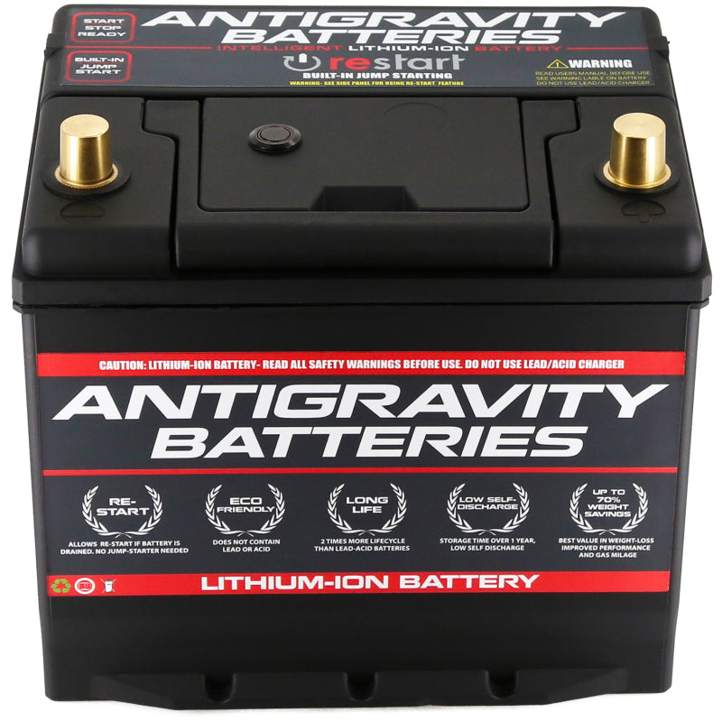 Antigravity Batteries Antigravity Group 24 Lithium Car Battery w/Re-Start AG-24-40-RS