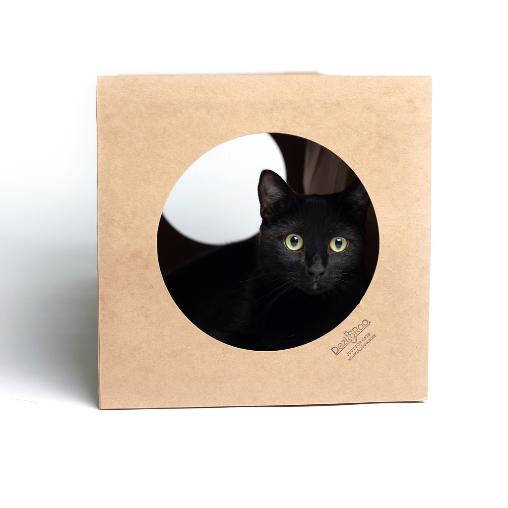 📦🐱 Hide & Sneak Cat Tunnel – Eco-Friendly Crinkle Paper Hideaway