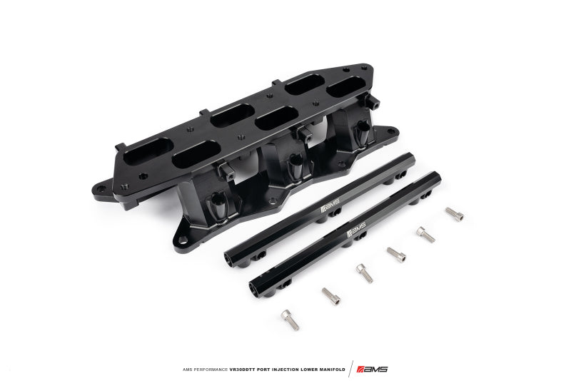 AMS Performance Infiniti Q50/Q60 Port Injection Lower Manifold - Gunmetal ALP.28.08.0002-2