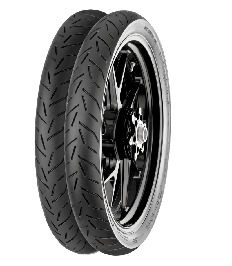 Continental Tire Continental ContiStreet / Reinforced Front/Rear Tire - 2.75-18 M/C 48P TL 02403670000