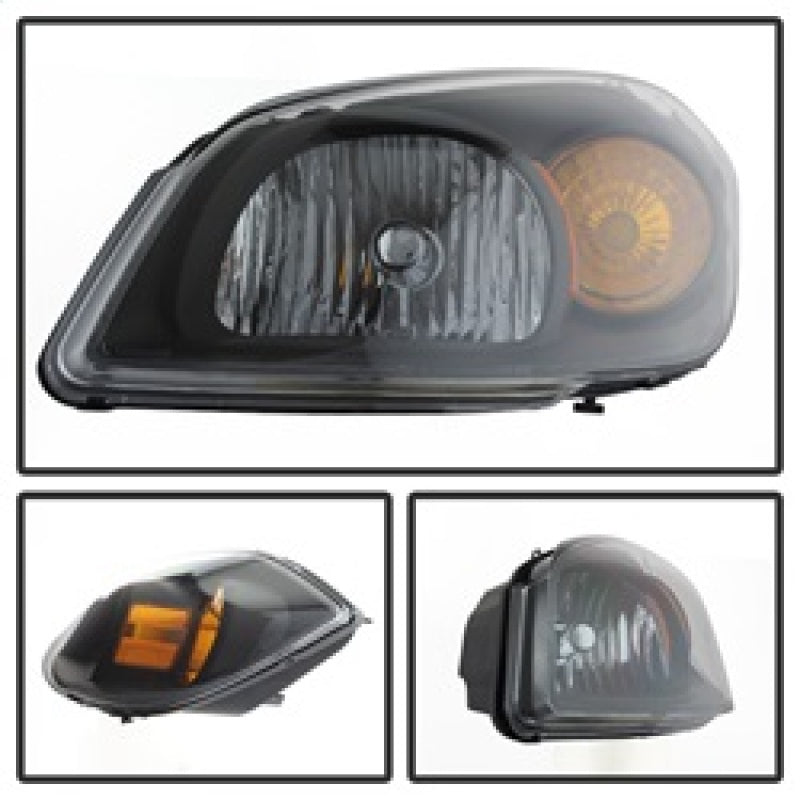 SPYDER Xtune Chevy Cobalt 05-10 Crystal Headlights Black HD-JH-CCOB05-AM-BK 5079794