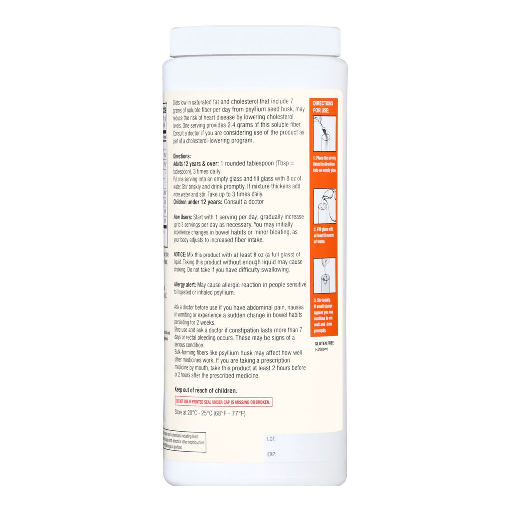 Foster & Thrive™ Fiber Powder Original Texture Orange 01093995615