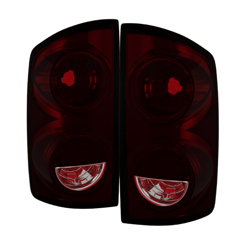 SPYDER Xtune Dodge Ram 1500 07-08 OEM Style Tail Lights -Red Smoked ALT-JH-DR07-OE-RSM 9034039