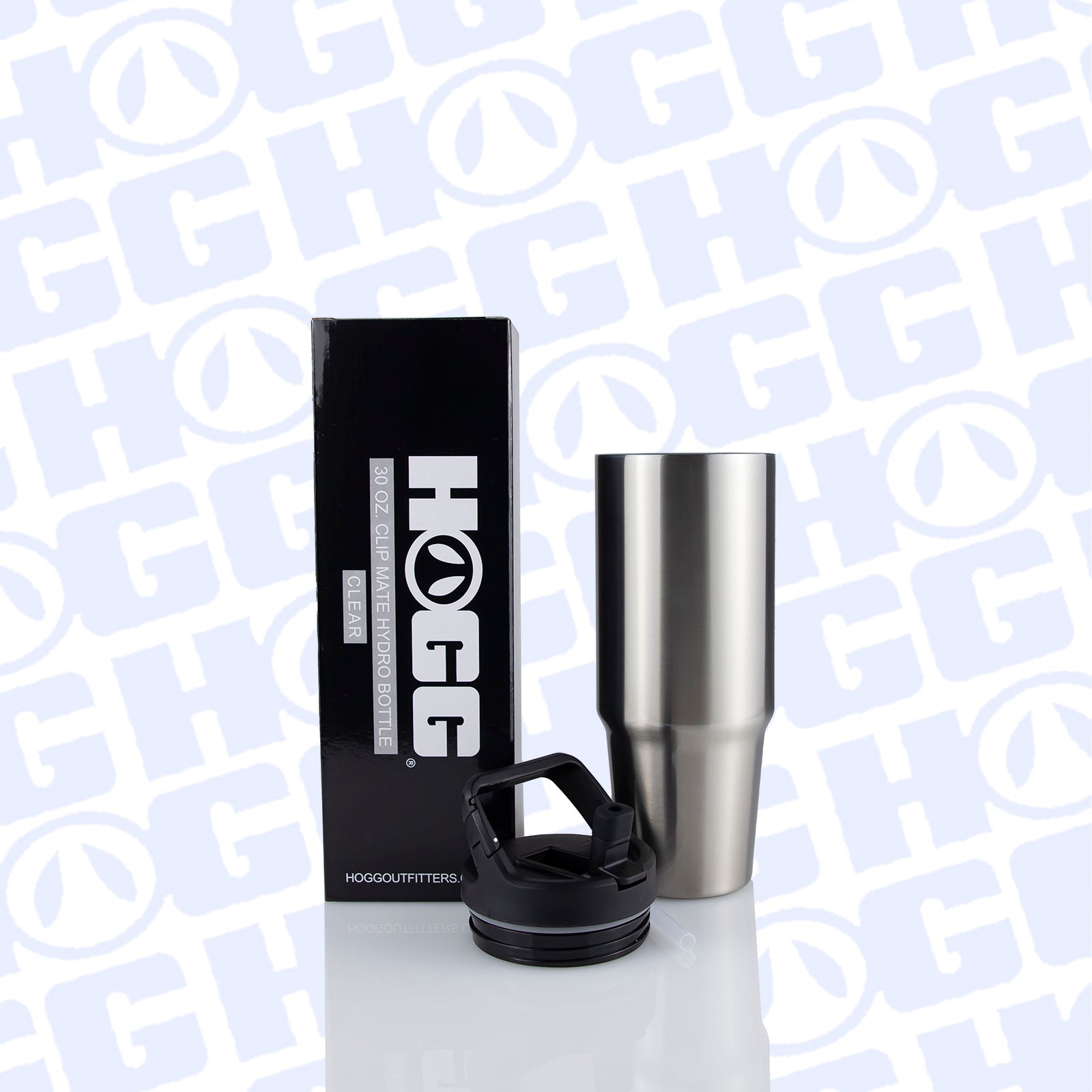 30oz SUBLIMATABLE CLEAR CLIPMATE HYDRO BOTTLE