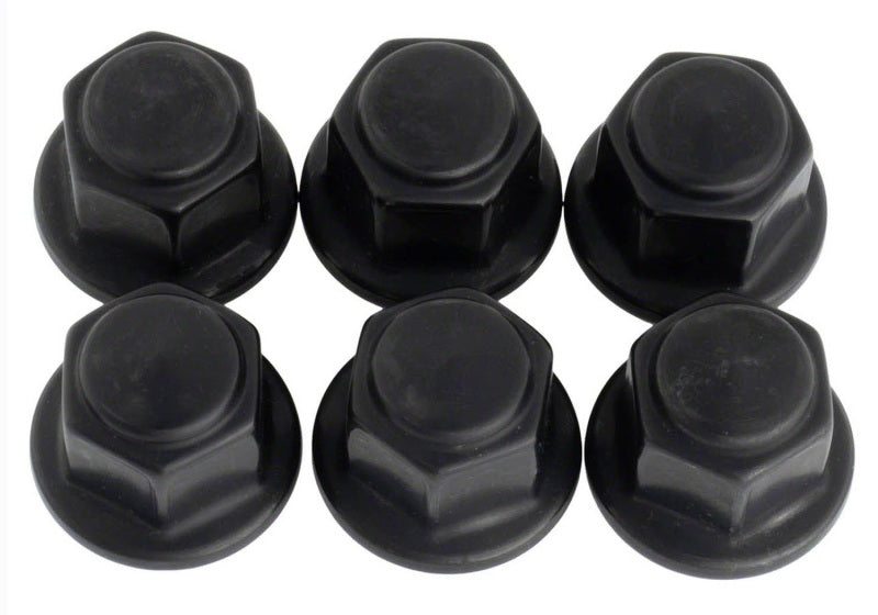 Ford Racing M12 x 1.5 Black Lug Nut - Set of 6 M-1012-BR