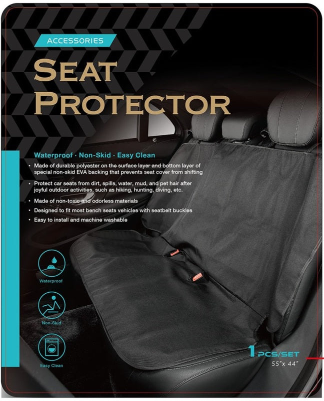 3D MAXpider Universal Seat Cover Bench Seat Black M3D1786L-09