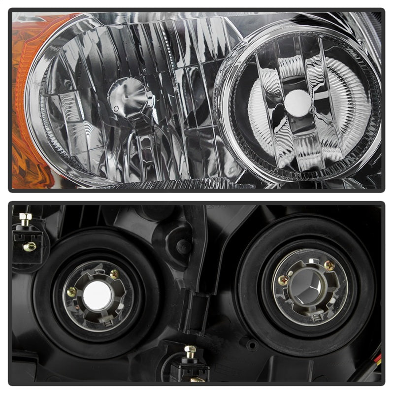 SPYDER xTune 06-08 Toyota RAV4 OEM Style Headlights - Chrome (HD-JH-TRAV06-AM-C) 9042867