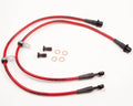 Agency Power AP 06+ Saturn Sky Rear Stainless Steel Brake Lines w/ Black Fittings & Red Housing AP-SSKY-410