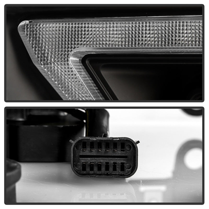 SPYDER 19-22 Dodge Ram 2500/3500 (Halogen Model Only) Proj. Headlights (PRO-YD-DR19HDHALAP-SEQ-BK) 5088604