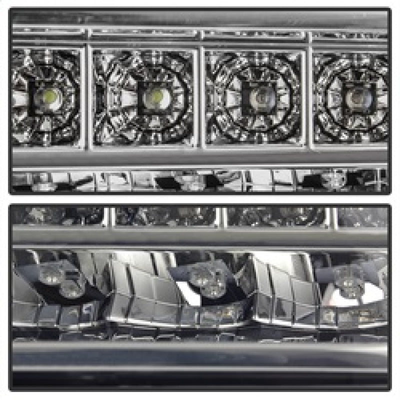 SPYDER xTune 99-06 GMC Sierra (Excl Denali) Full LED Bumper Lights - Chrome (CBL-GSI99-LED-C) 9029318