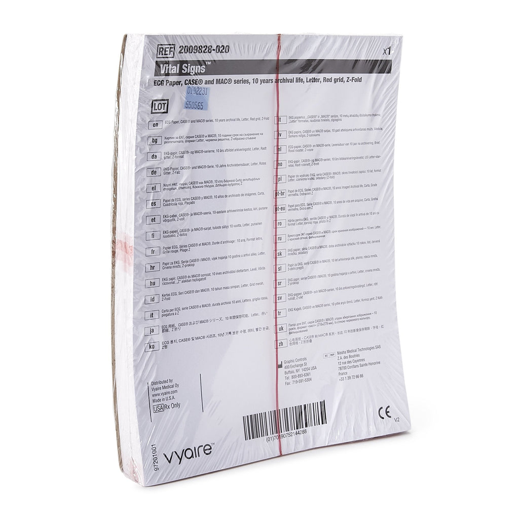 Vital Signs® ECG / EEG Recording Paper 2009828-020
