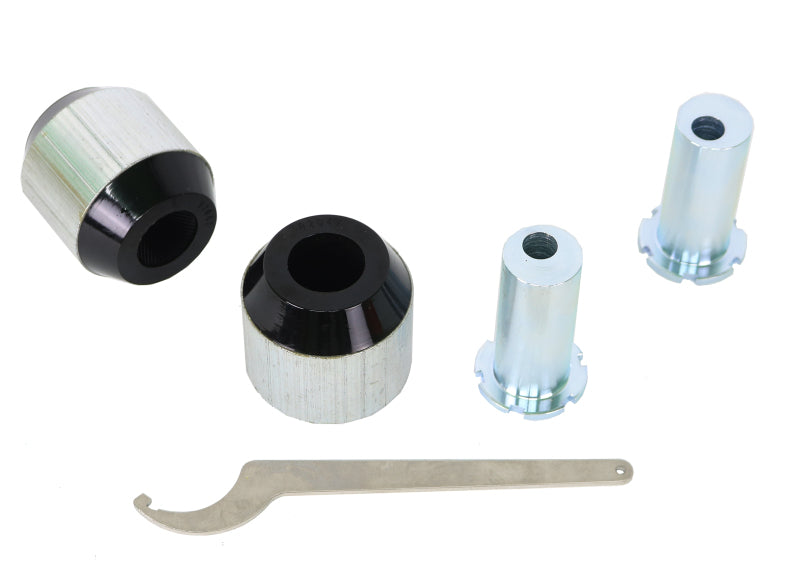 Whiteline 18-23 Kia Stinger Front Control Arm Lower Bushing Kit Double Offset KCA500