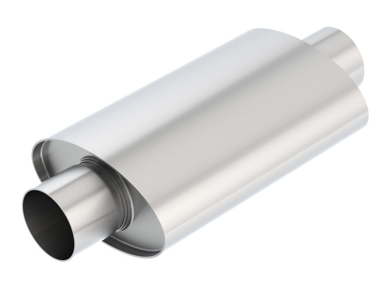 Borla XR-1 Multi-Core 3in Ctr-Ctr Oval 12in x 4.25in x 7.88in Rotary Engine Equipped Racing Muffler 400372