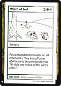 Wrath of Sod (CMB1-103) - Mystery Booster Playtest Cards 2019