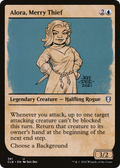 Alora, Merry Thief (CLB-381) - Commander Legends: Battle for Baldur's Gate: (Showcase) Foil