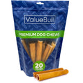 ValueBull Buffalo Collagen Sticks for Dogs, 6 Inch Super Jumbo Chews, Natural Long-Lasting Dog Treats, 10 Count