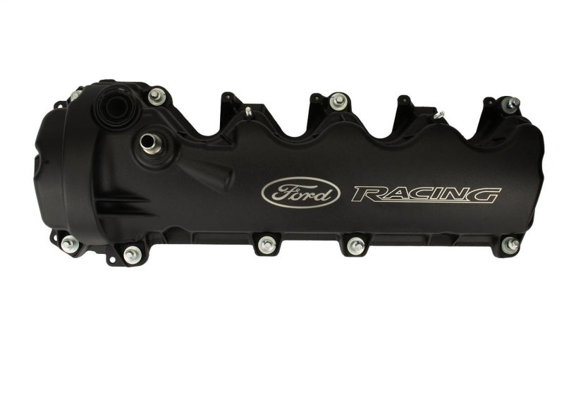 Ford 4.6L 3-Valve V/C Black Powder Coated w/Logo FRDM6582-FR3VBLK