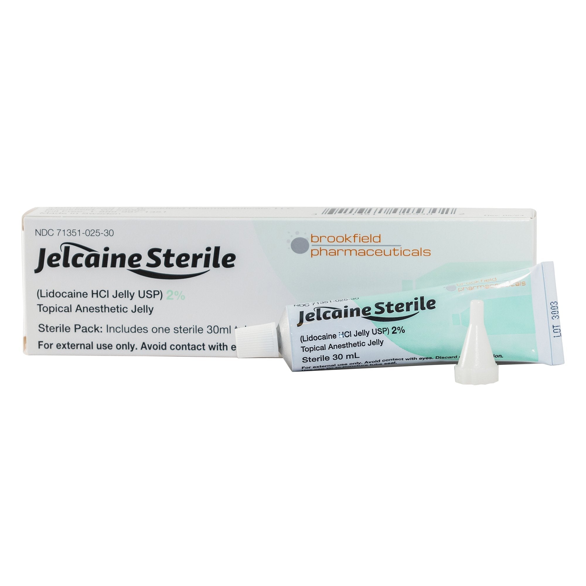 Topical Pain Relief 2% Strength Lidocaine HCl Topical Gel 30 mL 71351002530