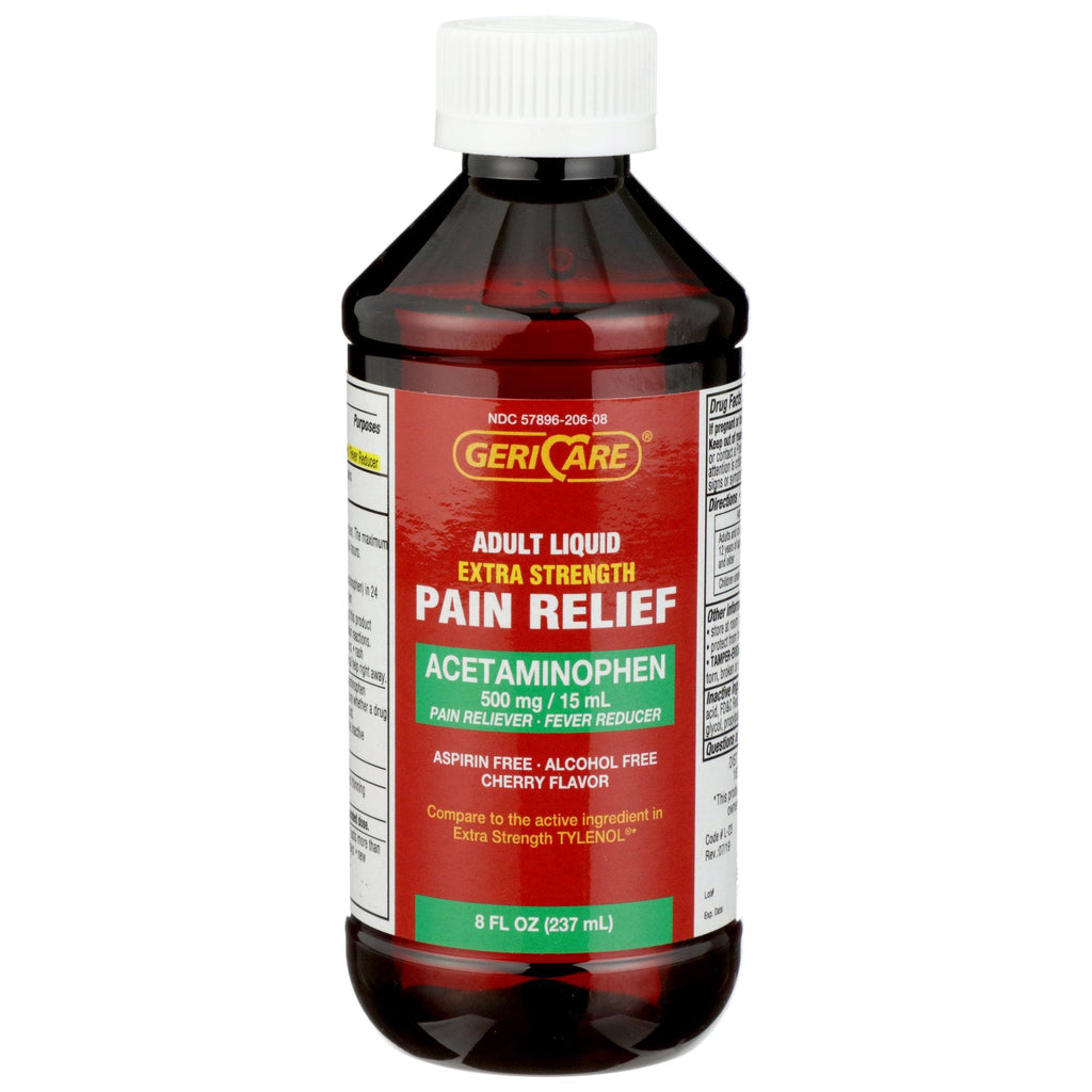 Geri-Care® Acetaminophen Pain Relief, 8 fl. oz. Q202-08-GCP