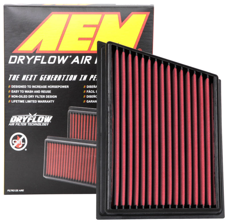 AEM Induction AEM 2011 GMC SIERRA 2500 HD 6.6L Dryflow Round Straight Air Filter 28-20466