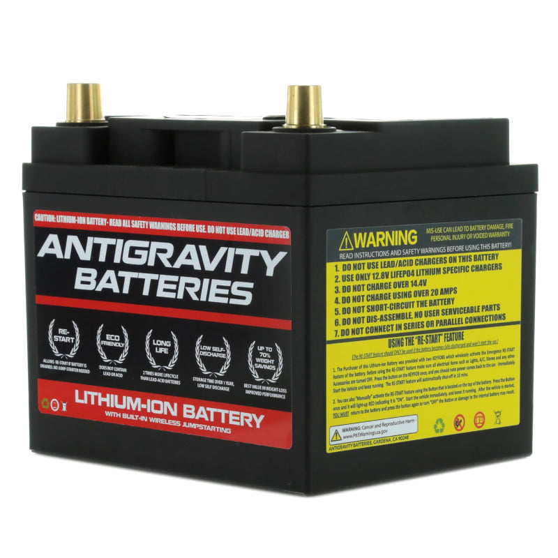 Antigravity Batteries Antigravity Group 26 Lithium Car Battery w/Re-Start AG-26-20-RS
