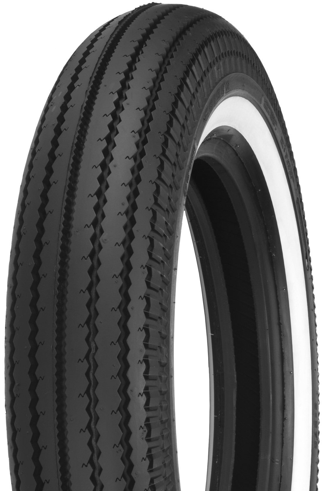 SHINKO, Shinko Tire 270 Super Classic F/R 4.50-18 70H Bias Tt with White or Black Wall