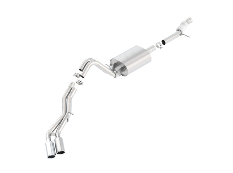 Borla Touring Cat Back 15-16 Chevy Tahoe 5.3L V8 2.75in, 2.25in Dual Same Side Exit 4in Tips 140557