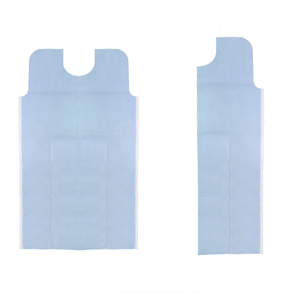 Tidi® Everyday Dental Bib, Blue, 29 x 42 Inch 917493
