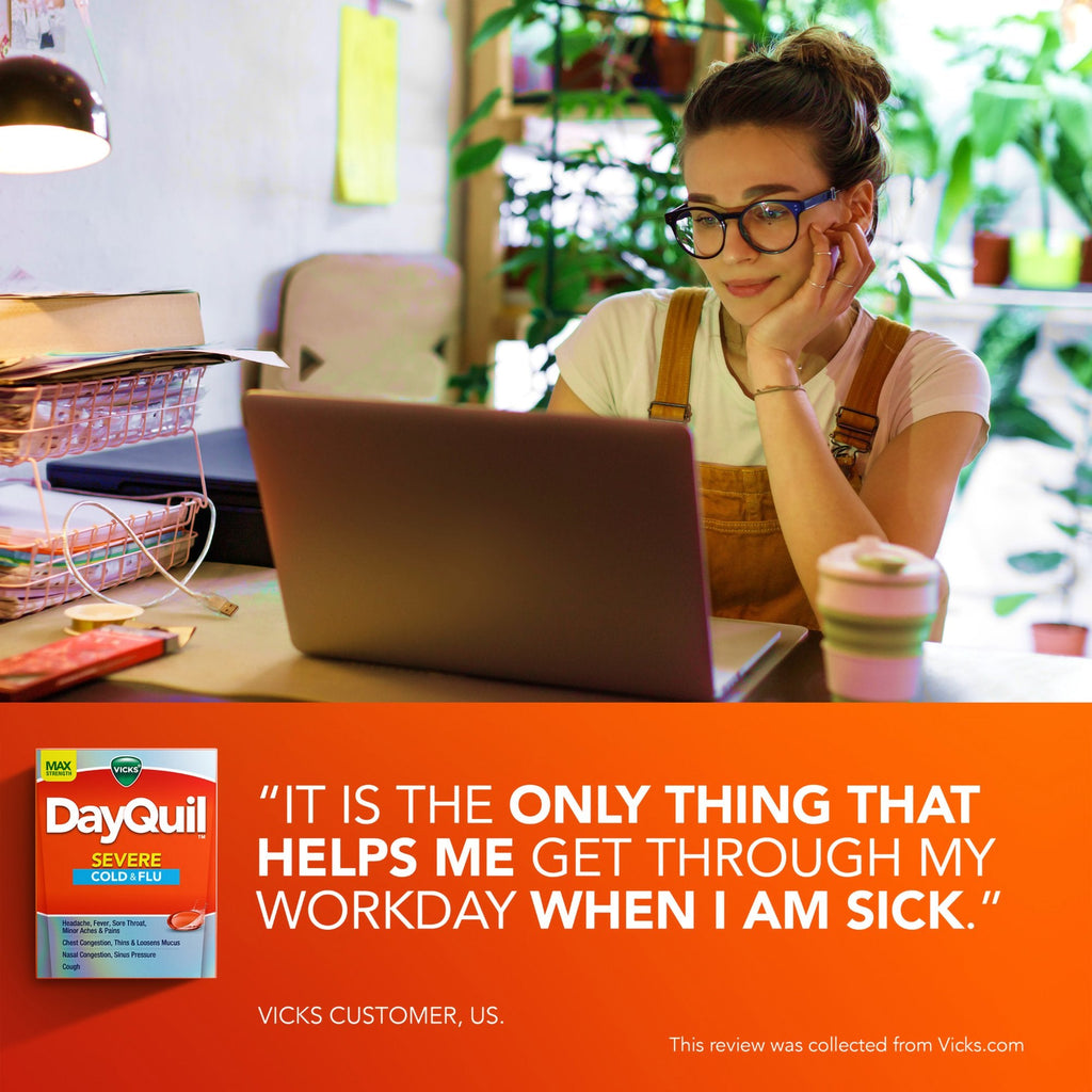 Vicks DayQuil Severe Cold & Flu LiquiCaps 37000051724