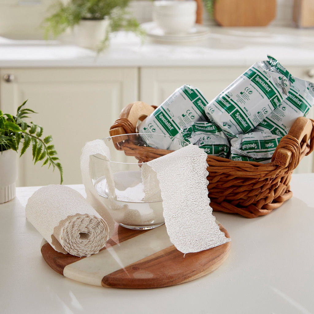 Specialist® Plaster Bandage, 4 Inch x 5 Yard 7367