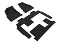 3D MAXpider 09-17 Chevrolet Traverse w Bench 2nd Row Elegant 1st 2nd 3rd Row - Floor Mat Set (Black) L1CH06004709