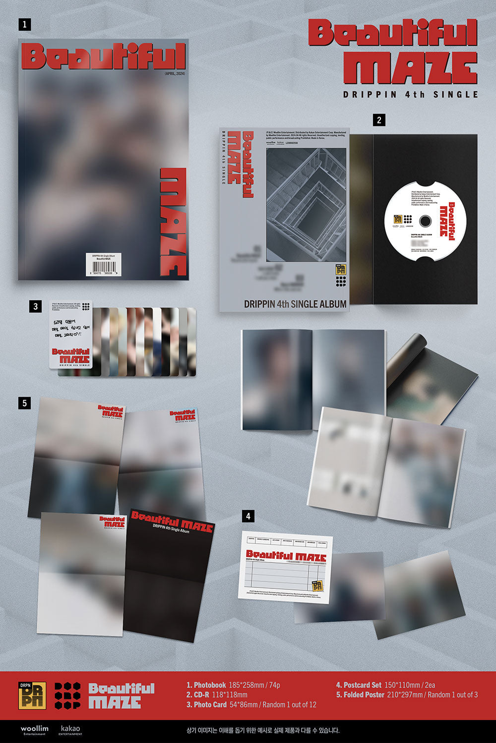 Drippin 4th Single Album - Beautiful Maze