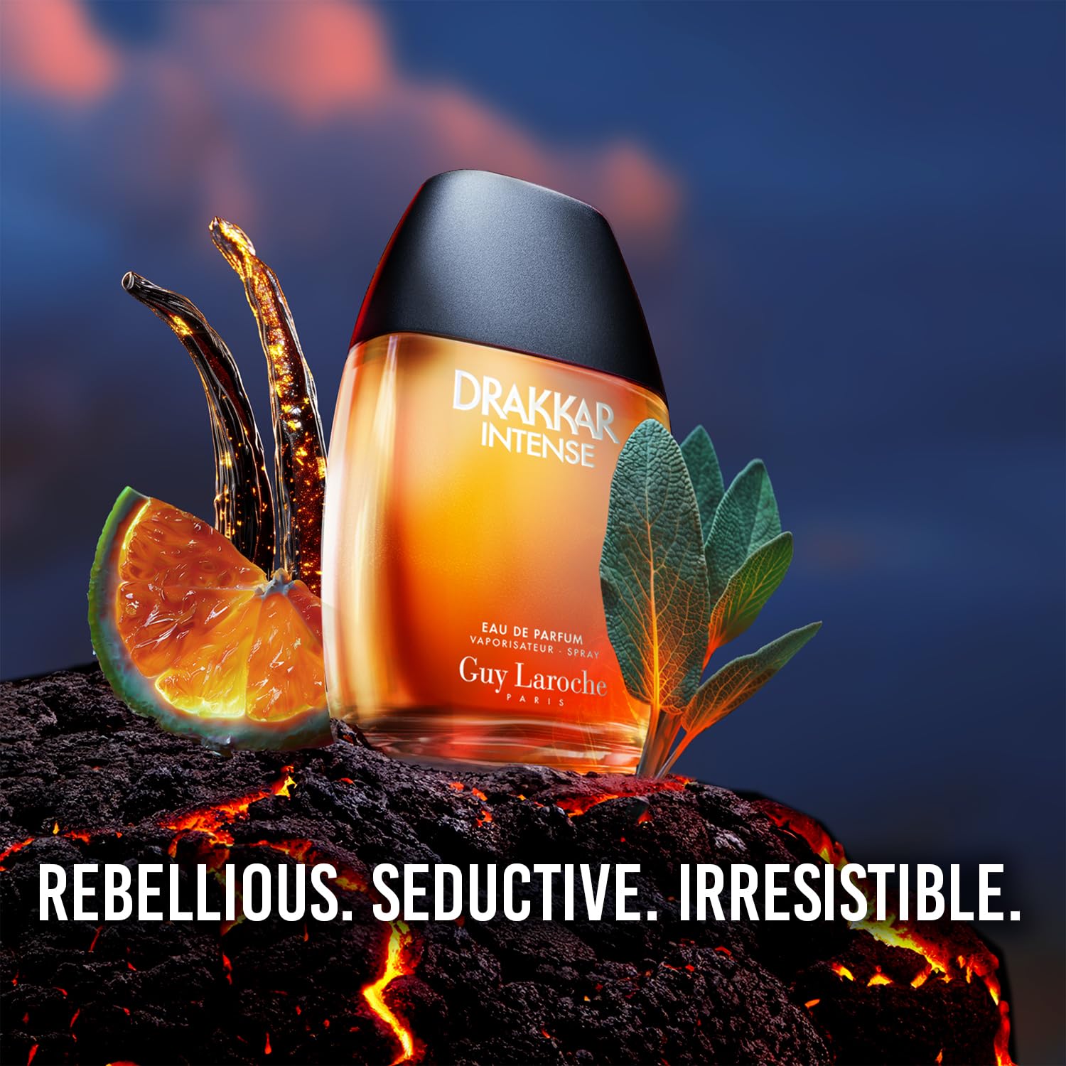 Drakkar Intense by Guy Laroche Cologne for Men EDP 3.4 oz