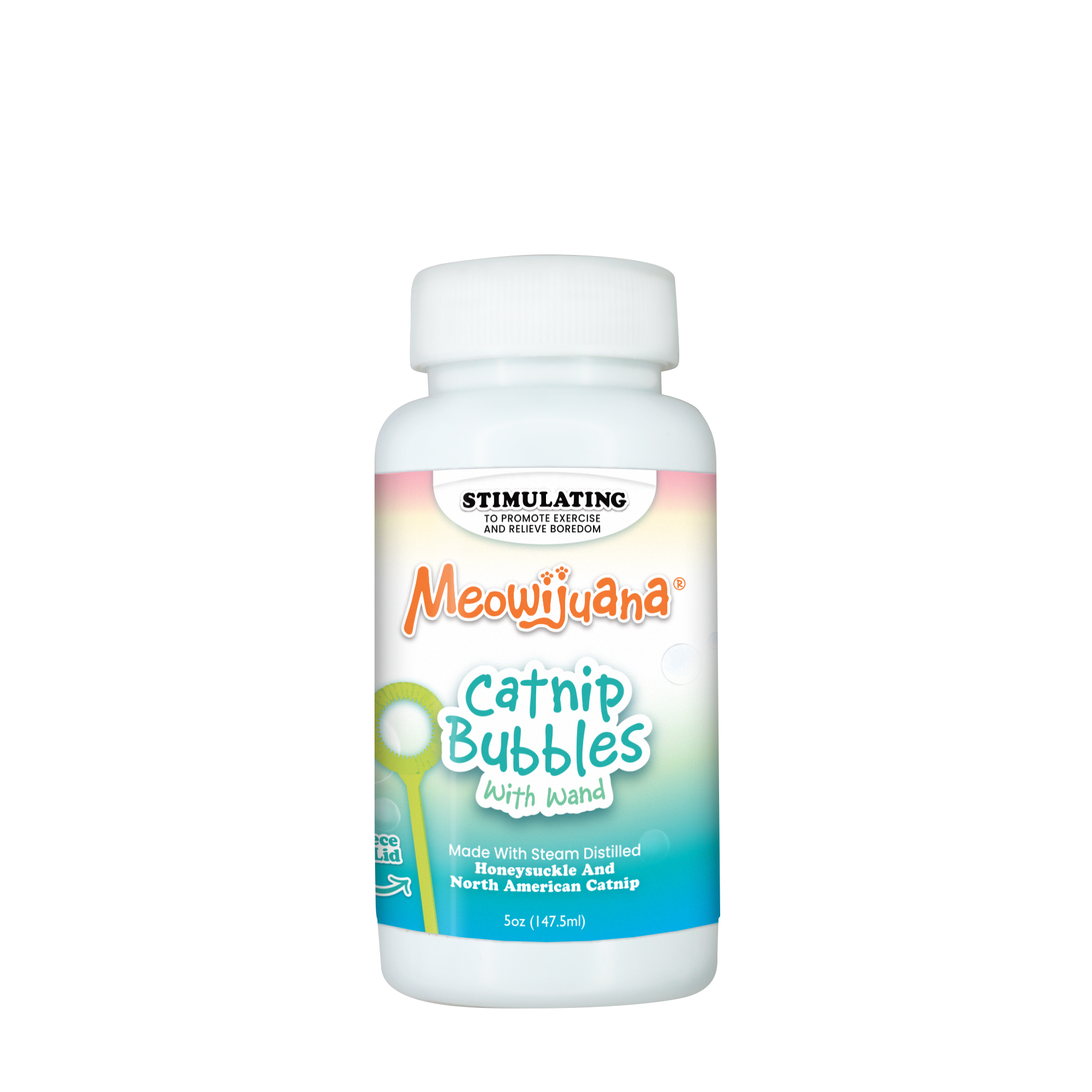 Catnip Bubbles with Honeysuckle 5 oz