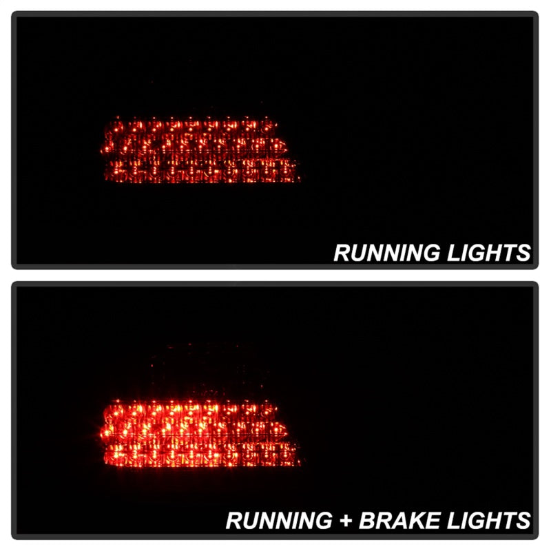 SPYDER Xtune Mercedes Benz W210 E-Class 96-02 LED Tail Lights Red Smoke ALT-CL-MBW210-LED-RSM 5020659