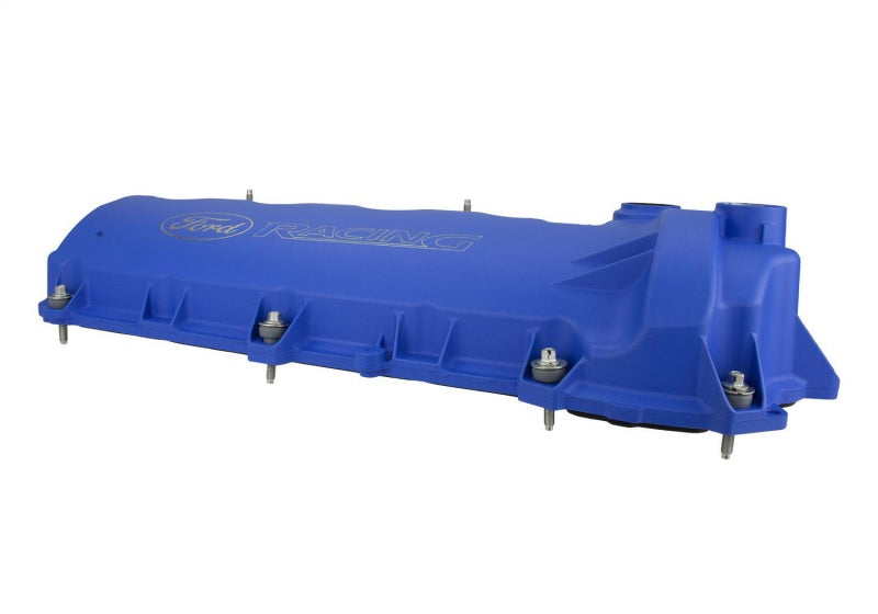 Ford 4.6L 3-Valve V/C Blue Powder Coated w/Logo FRDM6582-FR3VBL