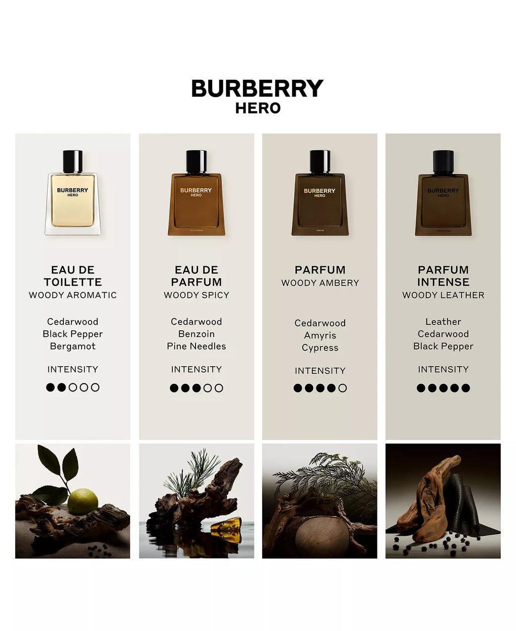 Burberry Hero by Burberry Eau De Toilette Spray for Men 5.0 oz