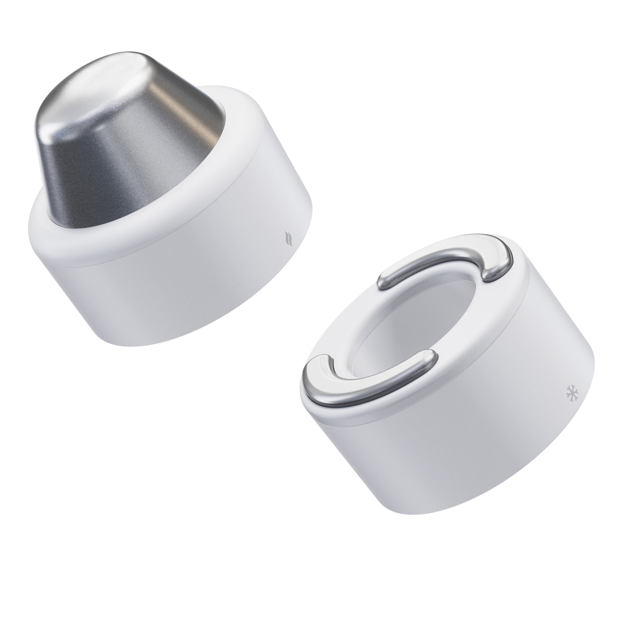 Therabody TheraFace Pro Hot and Cold Therapy Rings, White TF02269-01