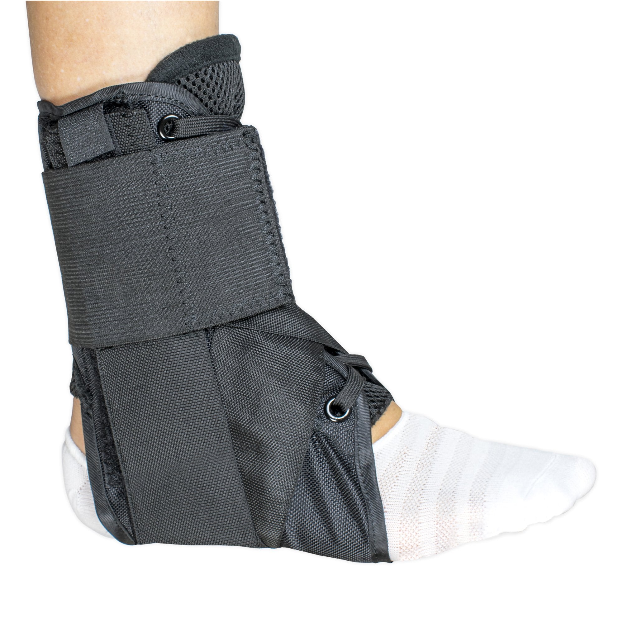 McKesson Low Profile Open Heel Open Toe Ankle Brace, Extra Large 155-81-97048