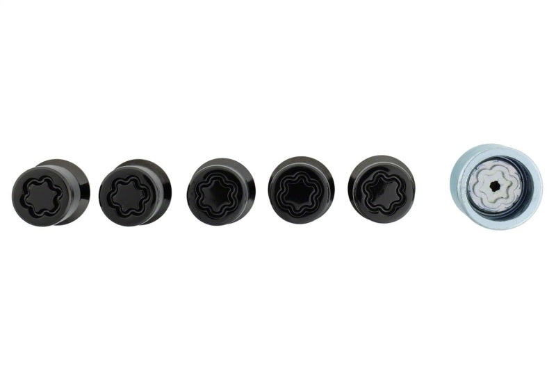 Ford Racing M12X1.5 Black Security Lug Nut - Set of 5 M-1A043-B5