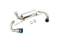 Megan Racing Supremo Axle Back Exhaust System for 2019 BMW 3-Series G20 RWD - T304 Stainless, Burnt Tip