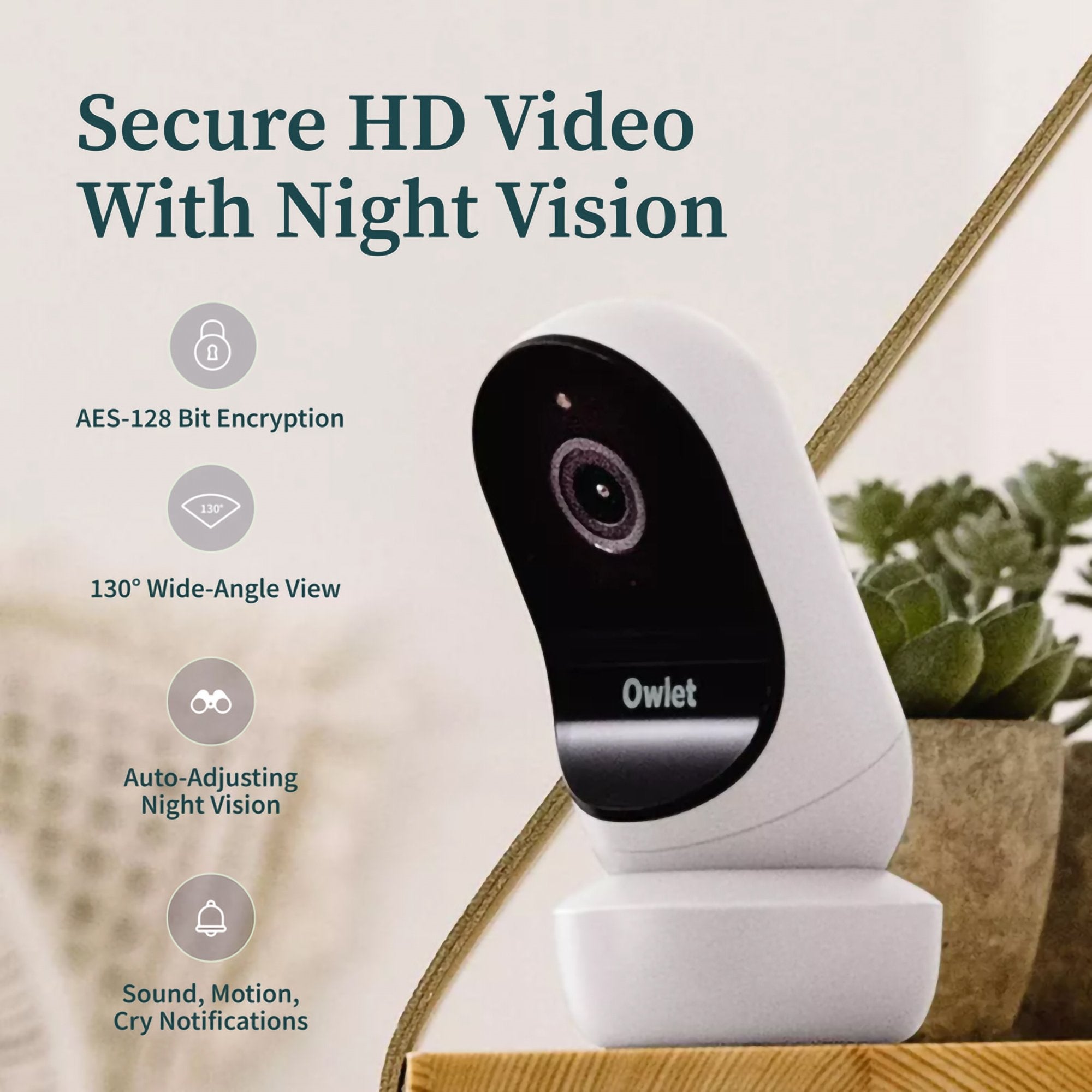 Baby Monitoring System Owlet® Dream Duo Mint PS04NMBBJ