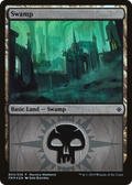 Swamp (LARP-004) - RNA Ravnica Weekend Foil