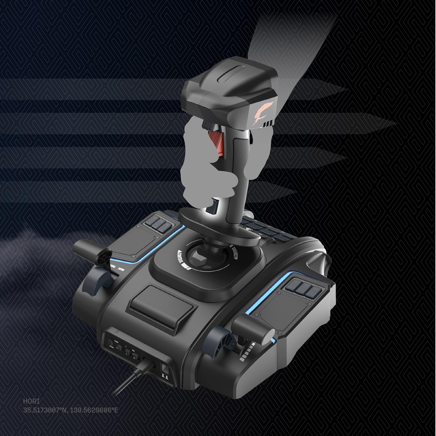 ACE COMBAT 8: WINGS OF THEVE Flight Stick for PlayStation 5, PlayStation 4, and Windows PC