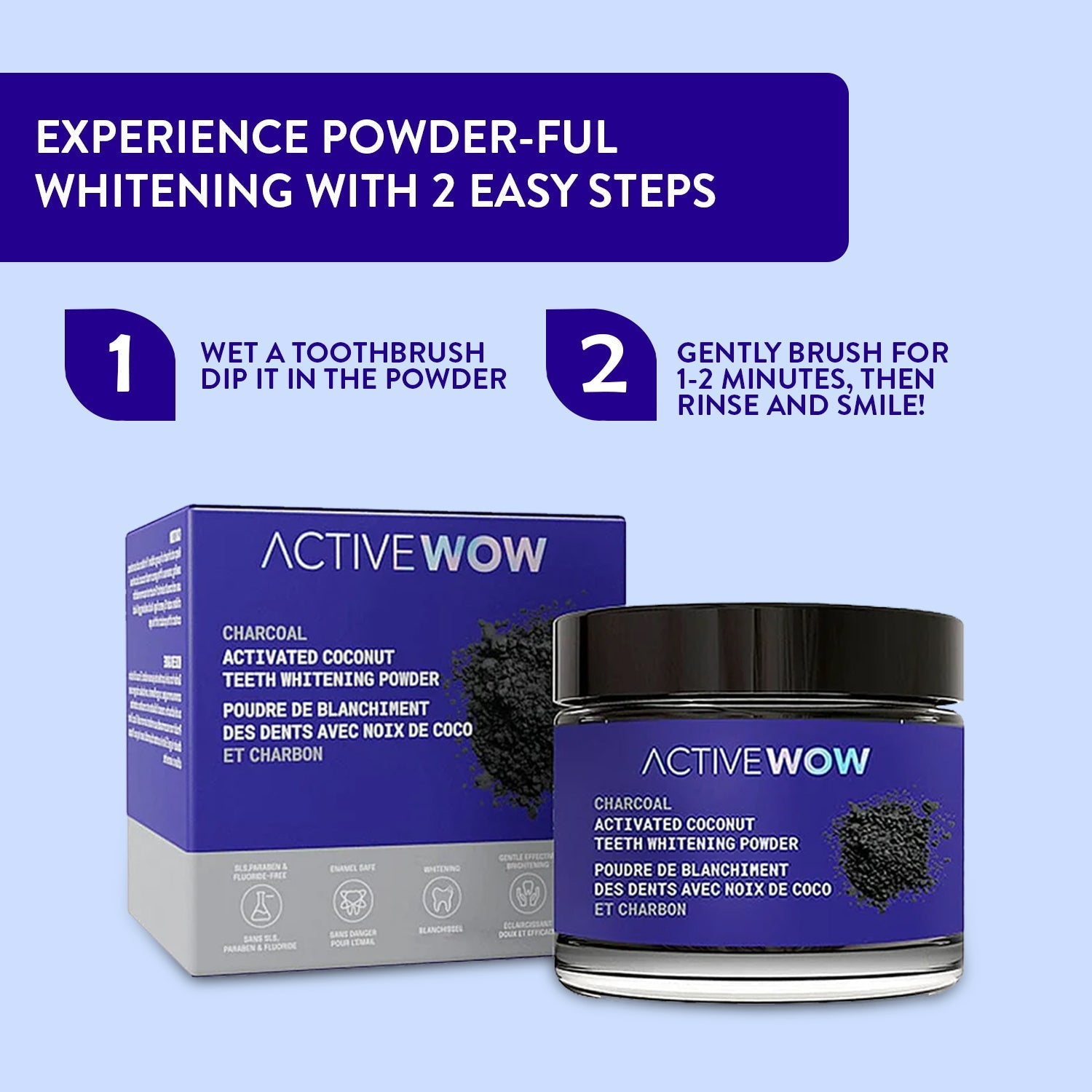 Activated Charcoal Teeth Whitening Powder - PhishStones Products