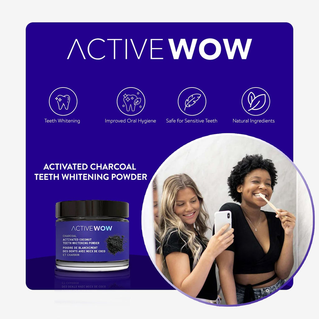 Activated Charcoal Teeth Whitening Powder - PhishStones Products