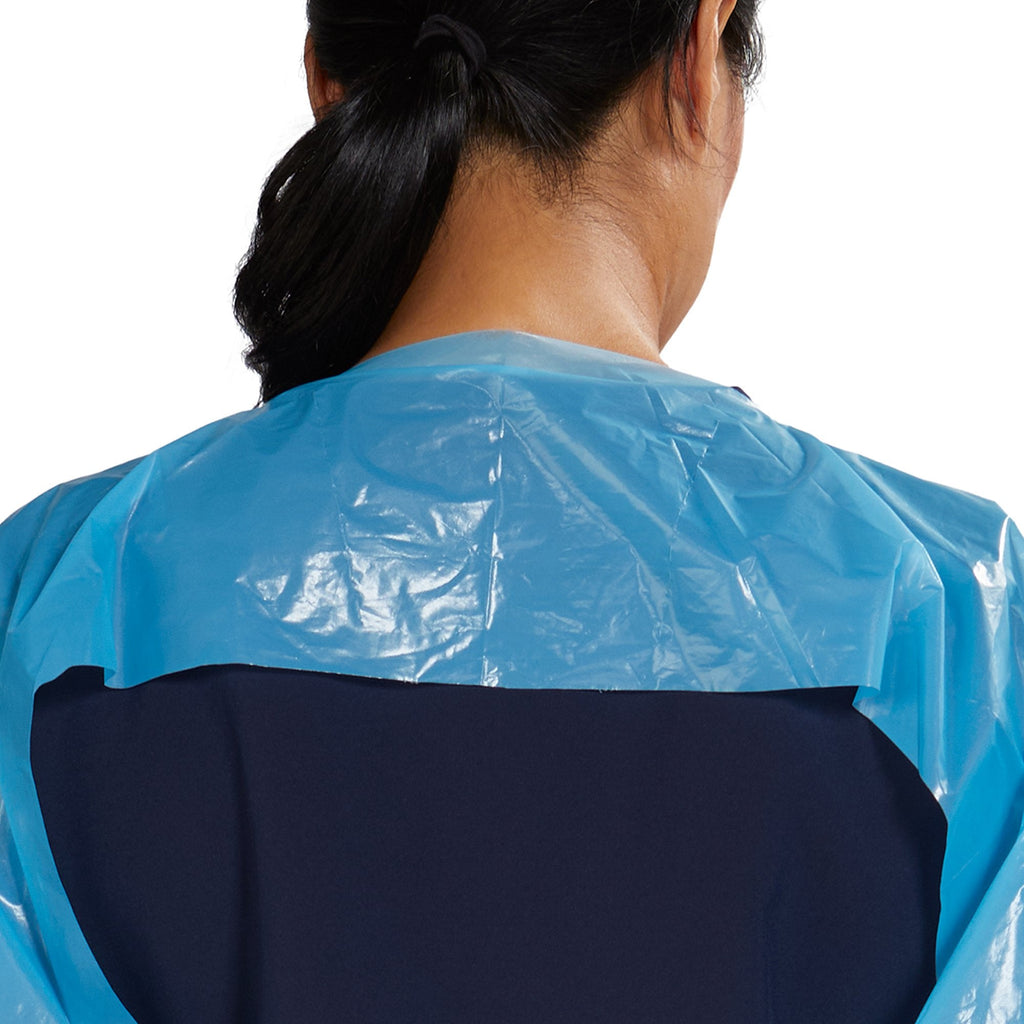 McKesson Nonrated Isolation Gowns, Blue, One Size Fits Most 16-NRTWTCB1-OSFM