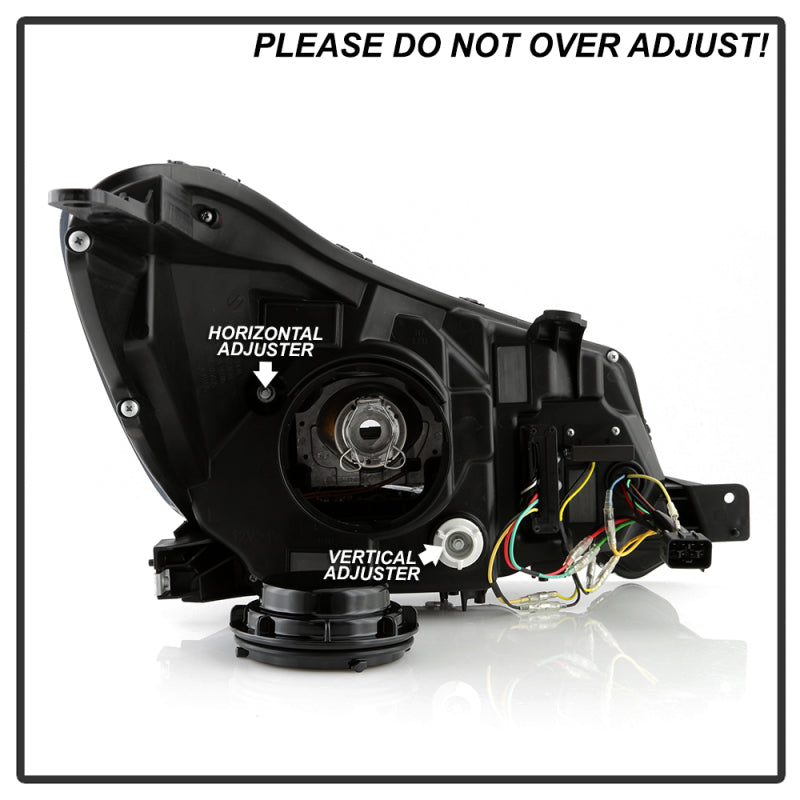 SPYDER Signature Subaru Forester 14-16 Halogen Model Only Headlights (PRO-YD-SUFO14SI-BK) 5088444